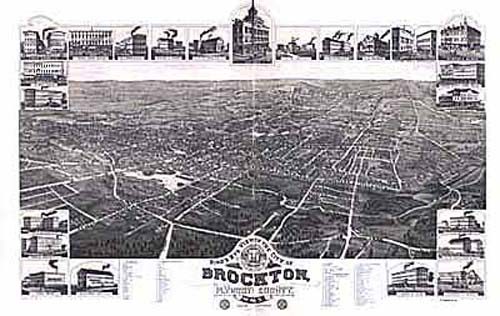 Bird's-eye View of Brockton