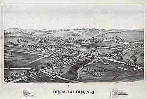 Bird's-eye View of Broadalbin Bird's-eye View of Broadalbin