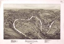 Bird's-eye View of Brookville