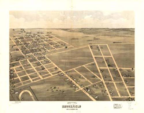 Bird's-eye View of Brookfield Bird's-eye View of Brookfield