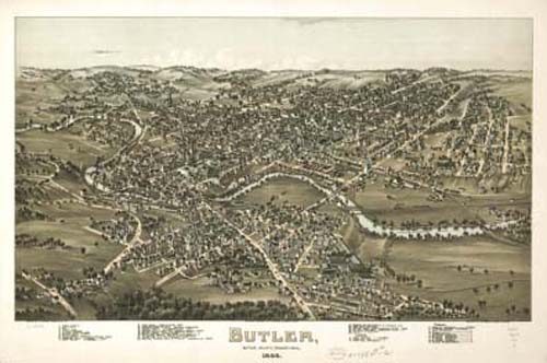 Bird's-eye View of Butler