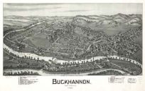 Bird's-eye View of Buckhannon