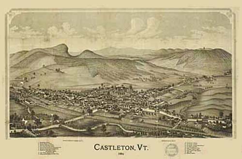Bird's-eye View of Castleton Bird's-eye View of Castleton