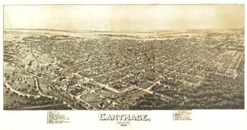 Bird's-eye View of Carthage