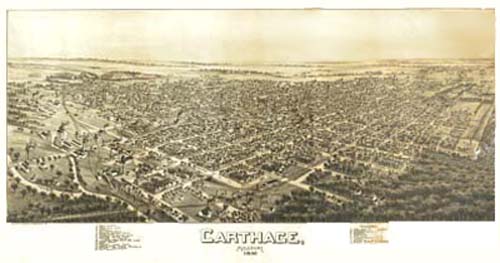 Bird's-eye View of Carthage Bird's-eye View of Carthage