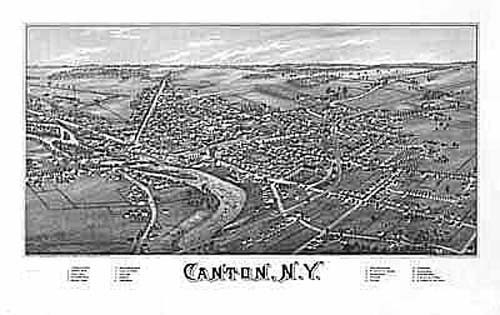 Bird's-eye View of Canton