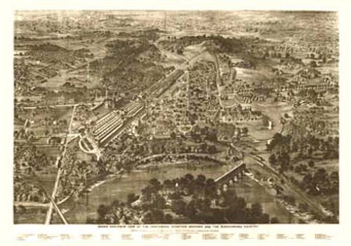 Bird's-eye View of Philadelphia(Centennial Exposition)