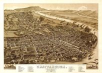 Bird's-eye View of Chattanooga