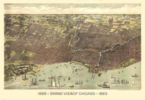 Bird's-eye View of Chicago