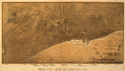 Bird's-eye View of Chicago