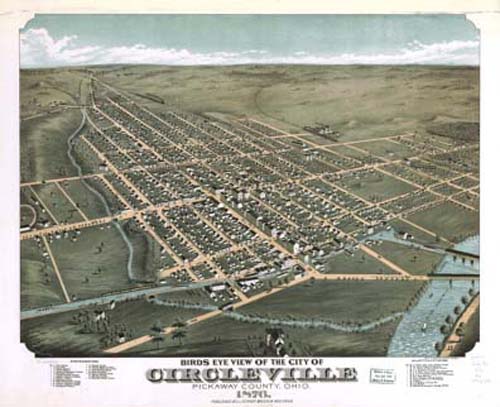 Bird's-eye View of Circleville Bird's-eye View of Circleville