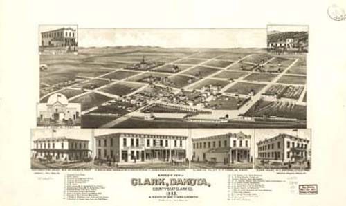 Bird's-eye View of Clark