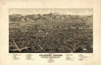 Bird's-eye View of Colorado Springs