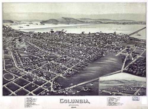 Bird's-eye View of Columbia