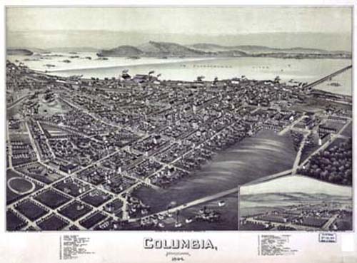 Bird's-eye View of Columbia Bird's-eye View of Columbia
