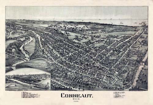 Bird's-eye View of Conneaut