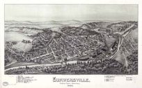 Bird's-eye View of Curwensville