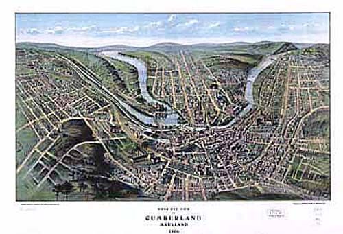 Bird's-eye View of Cumberland