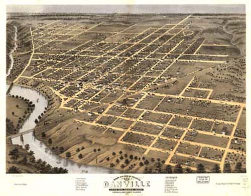 Bird's-eye View of Danville Bird's-eye View of Danville