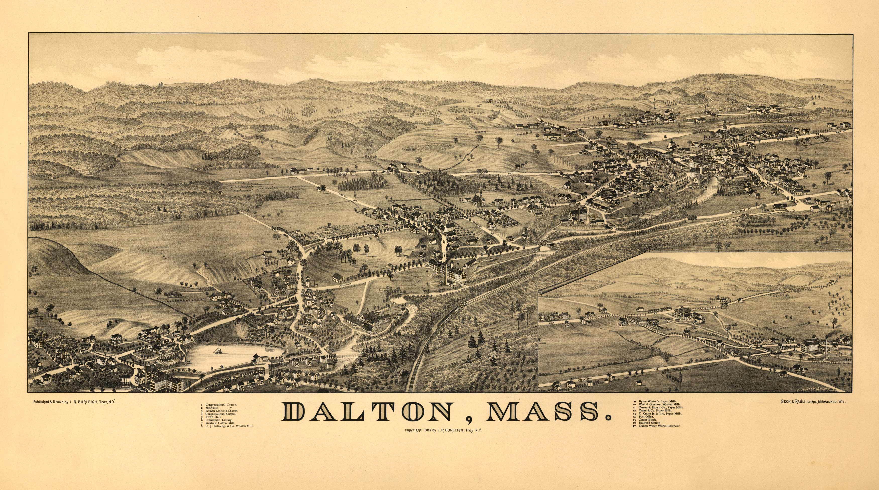Bird's-eye View of Dalton