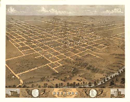 Bird's-eye View of Decatur Bird's-eye View of Decatur