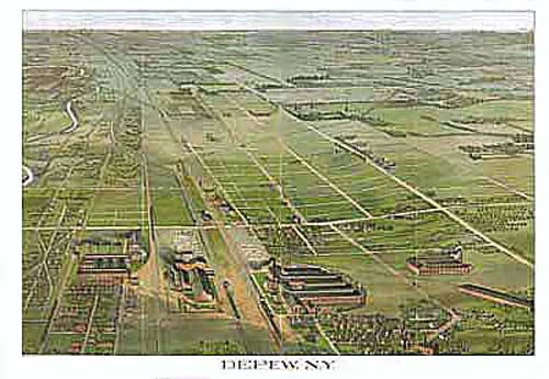 Bird's-eye View of Depew Bird's-eye View of Depew