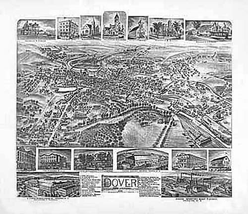 Bird's-eye View of Dover Bird's-eye View of Dover