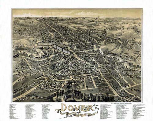 Bird's-eye View of Dover Bird's-eye View of Dover