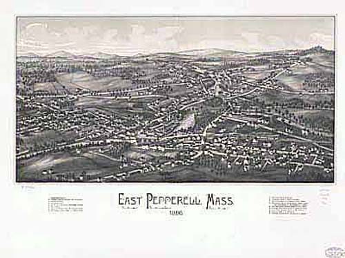 Bird's-eye View of East Pepperell