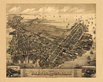 Bird's-eye View of Boston(East)