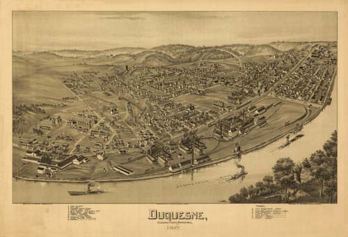 Bird's-eye View of Duquesne Bird's-eye View of Duquesne