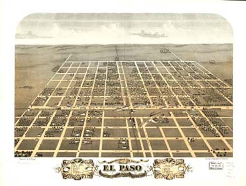 Bird's-eye View of El Paso