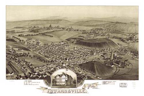 Bird's-eye View of Edwardsville Bird's-eye View of Edwardsville
