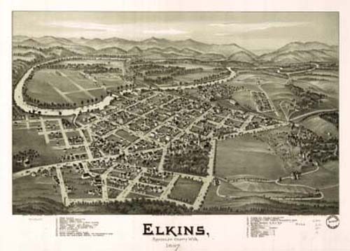 Bird's-eye View of Elkins