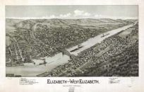 Bird's-eye View of Elizabeth and West Elizabeth