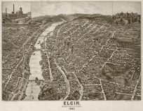 Bird's-eye View of Elgin