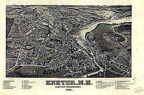 Bird's-eye View of Exeter