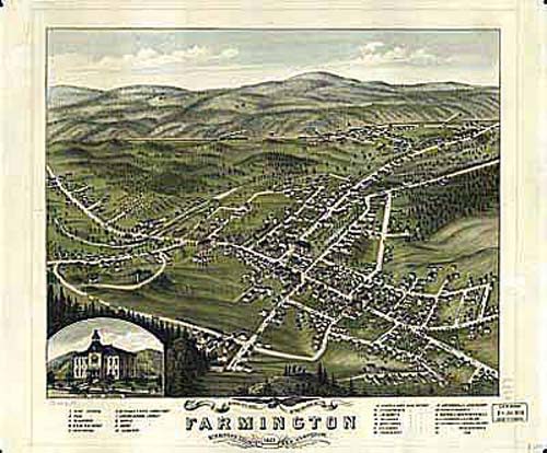 Bird's-eye View of Farmington