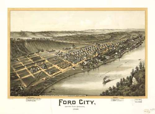 Bird's-eye View of Ford City