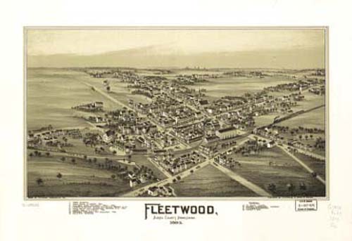 Bird's-eye View of Fleetwood Bird's-eye View of Fleetwood