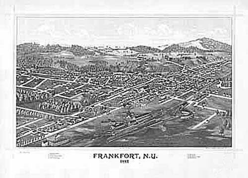 Bird's-eye View of Frankfort