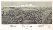 Bird's-eye View of Gallitzin