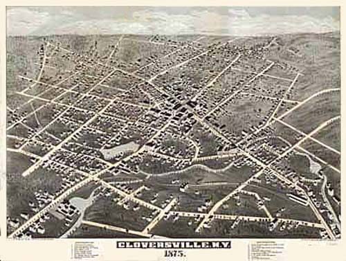 Bird's-eye View of Gloversville