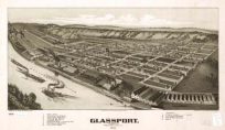 Bird's-eye View of Glassport