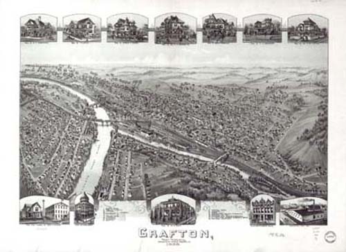 Bird's-eye View of Grafton
