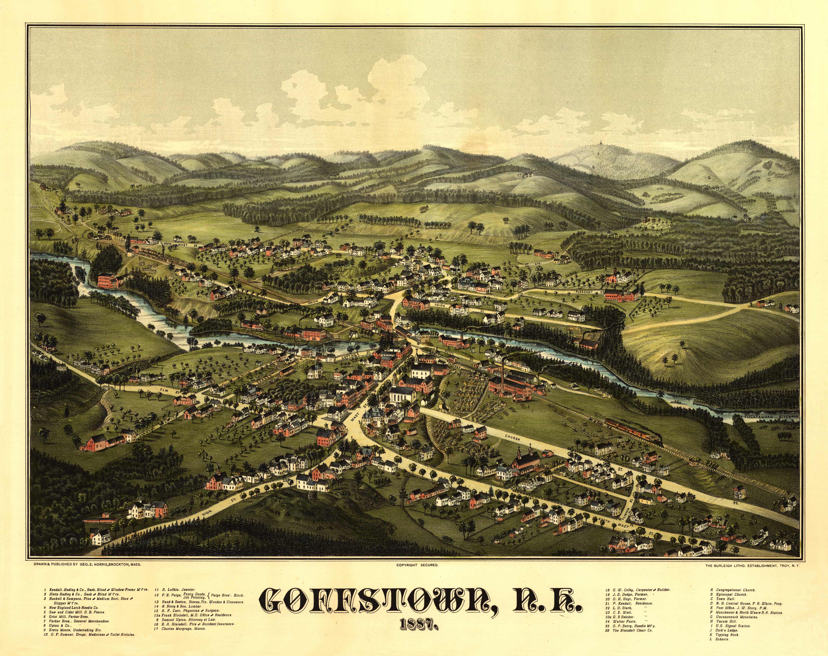 Bird's-eye View of Goffstown Bird's-eye View of Goffstown