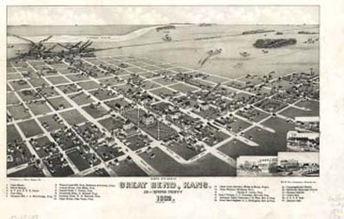 Bird's-eye View of Great Bend Bird's-eye View of Great Bend