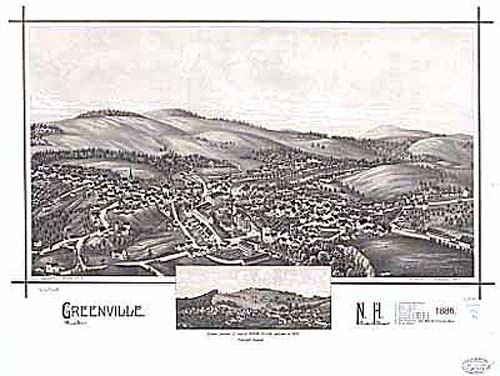 Bird's-eye View of Greenville Bird's-eye View of Greenville