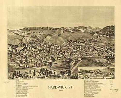 Bird's-eye View of Hardwick