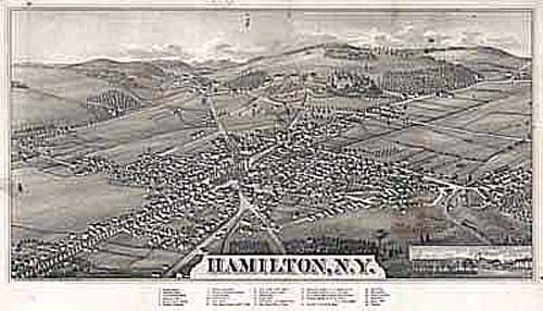 Bird's-eye View of Hamilton